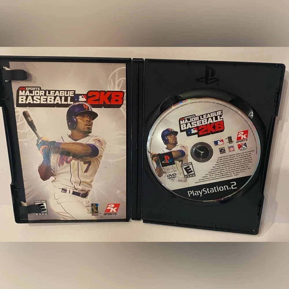 Major League Baseball 2K8 - 2K‎ Games - Sony PlayStation 2 PS2